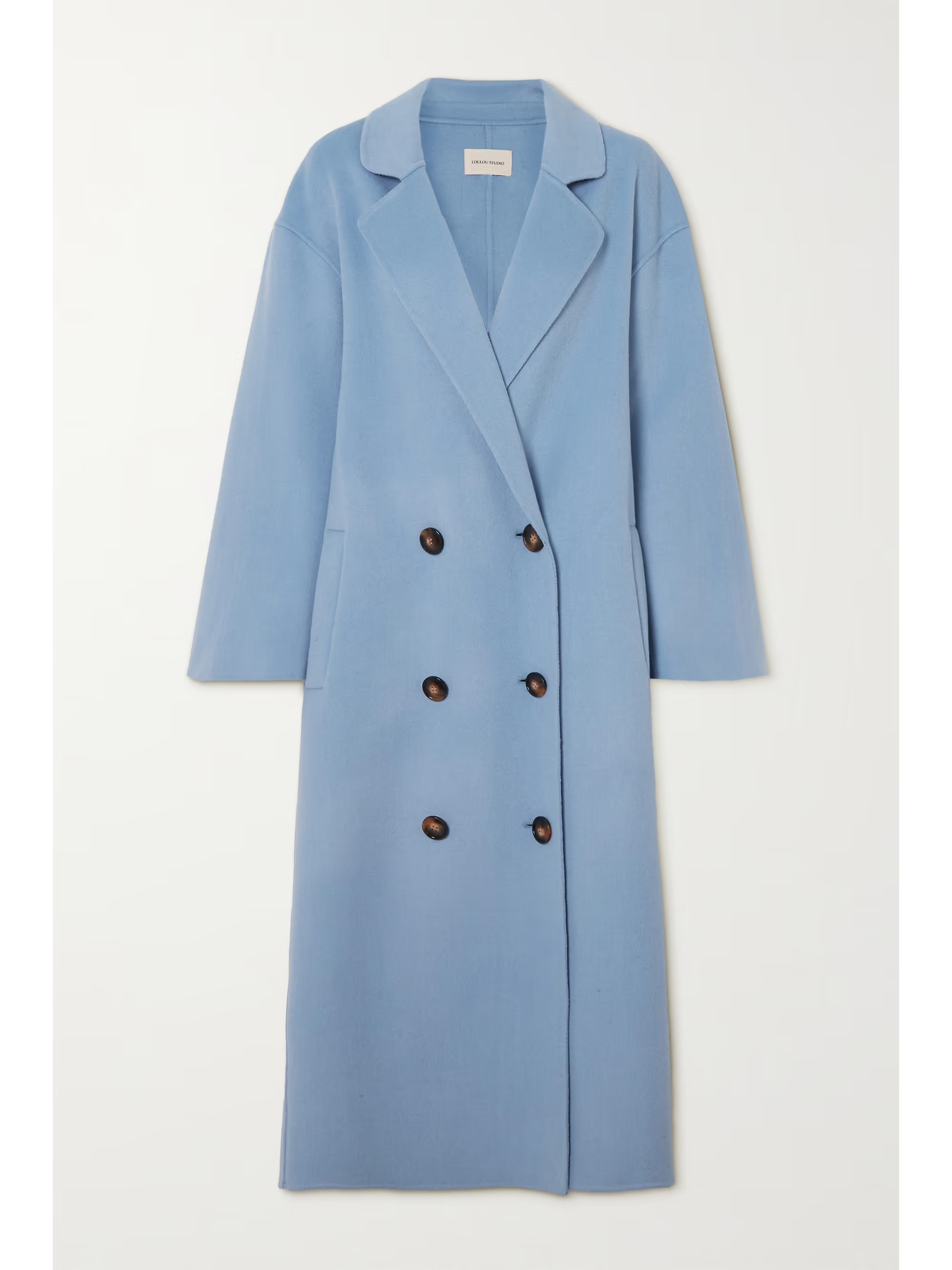LOULOU STUDIOBorneo double-breasted wool and cashmere-blend coat | NET-A-PORTER (US)