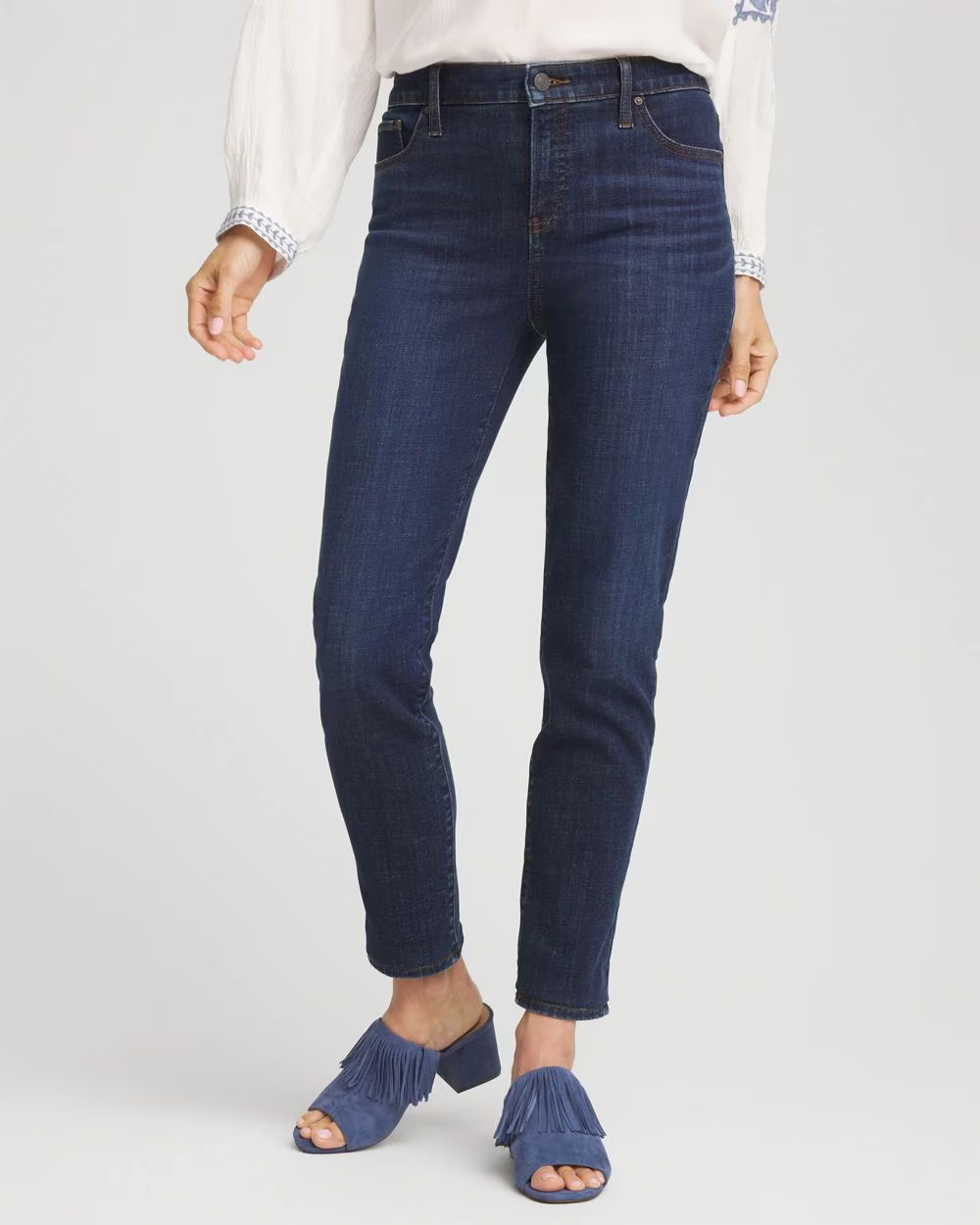 Girlfriend Slim Ankle Jeans | Chico's