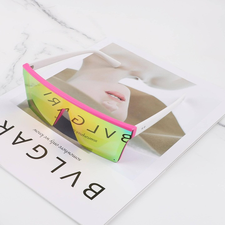 Holographic Flat Top Sunglasses | SHEIN
