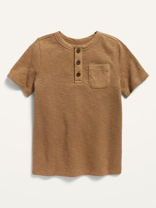 Short-Sleeve Thermal Henley for Toddler Boys$14.994 ReviewsColor: BuckthorneSize:12-18 M18-24 M2T... | Old Navy (US)