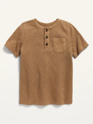 Short-Sleeve Thermal Henley for Toddler Boys$14.994 ReviewsColor: BuckthorneSize:12-18 M18-24 M2T... | Old Navy (US)