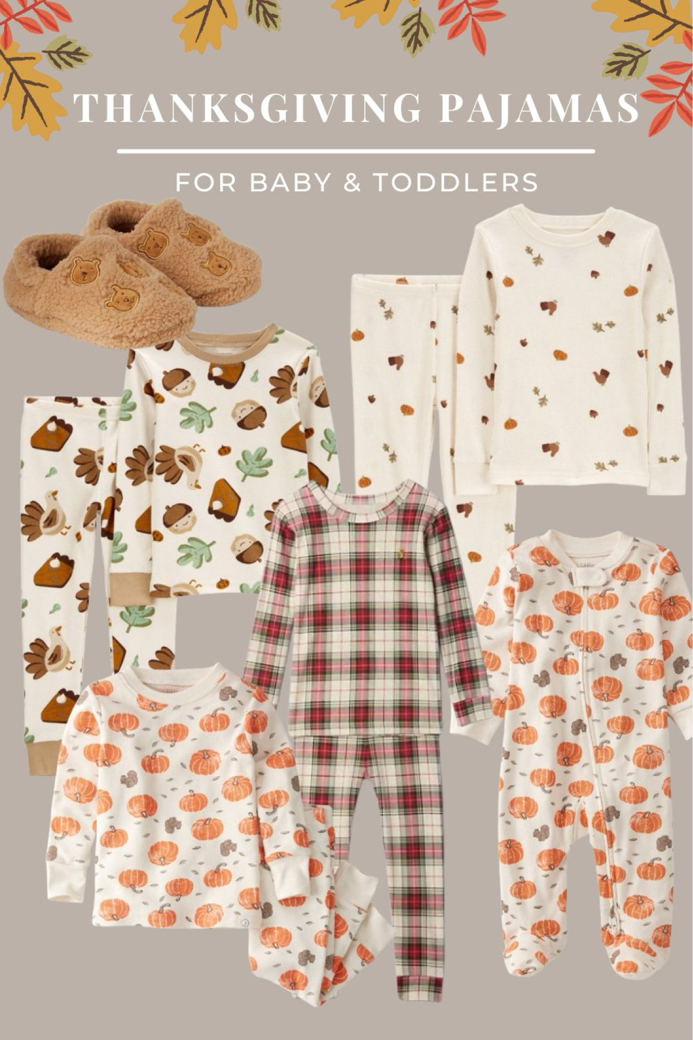 Thanksgiving Pajamas for Baby & Toddler #thanksgiving #babypajamas 

#LTKHoliday #LTKBaby #LTKFindsUnder50