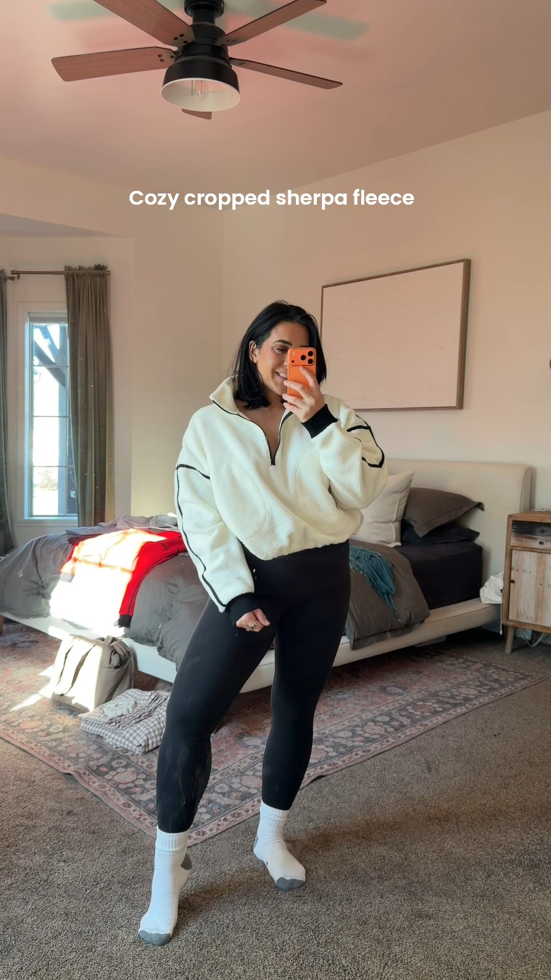 I’m wearing a size L in all! 

Leggings fall outfit. 

#LTKmomlife #LTKActive #LTKCyberWeek