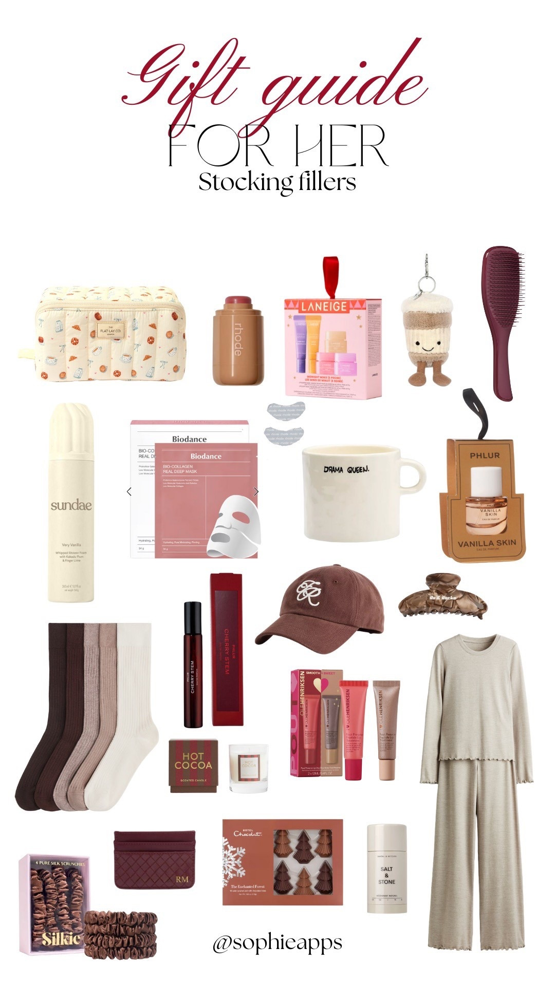 Gift Guide: stocking fillers FOR HER under £35🎁💫💝 most are under £20 though!! 

#LTKfestive #LTKuk #LTKgiftguide