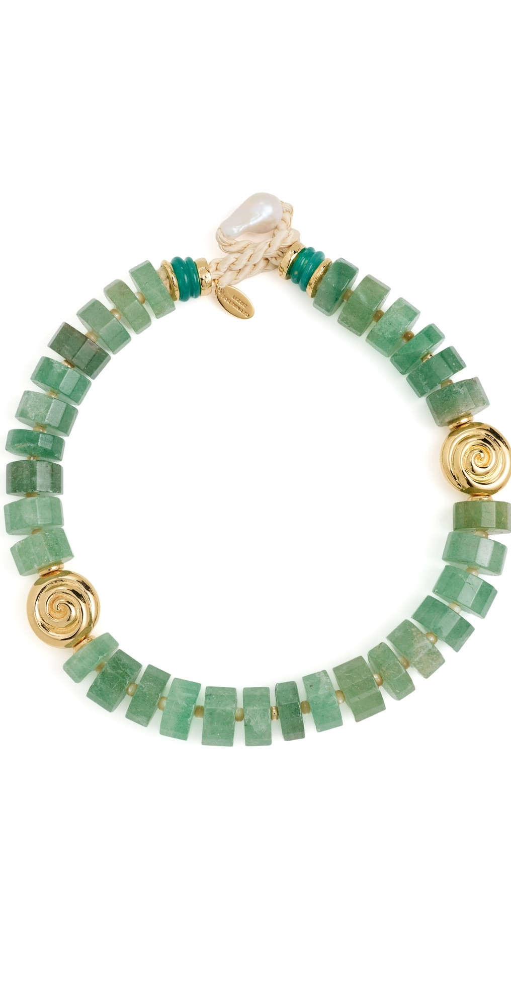 Lizzie Fortunato Nautilus Collar Necklace Green One Size | Shopbop