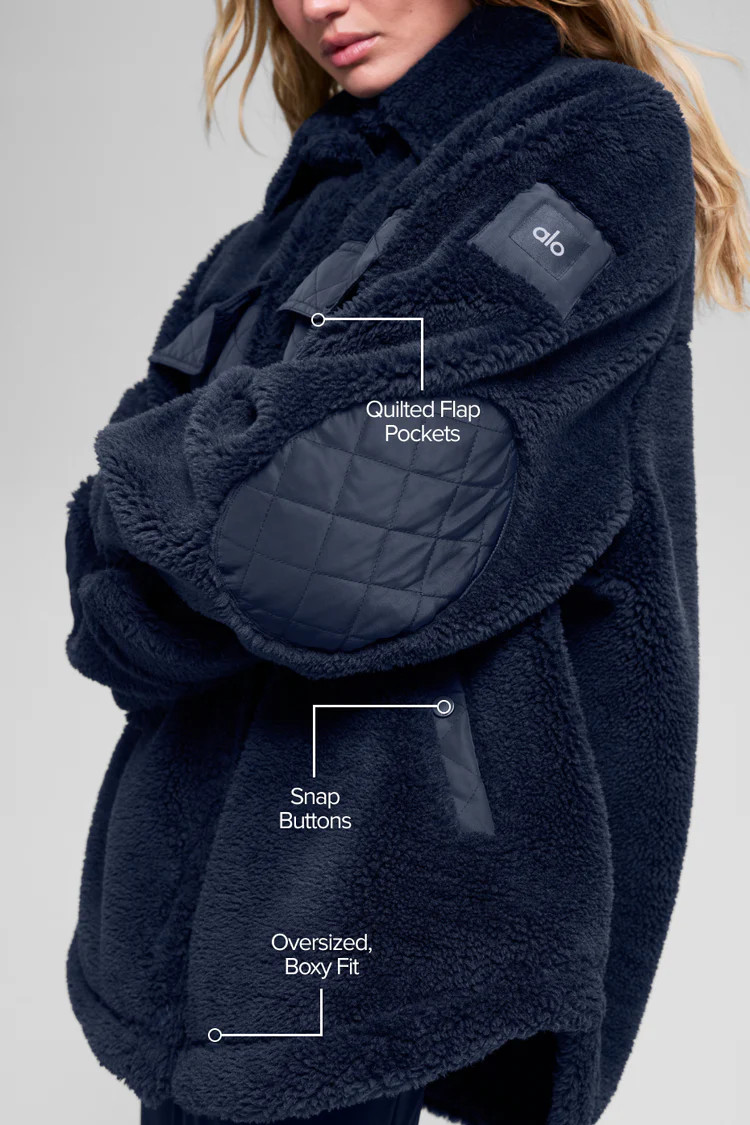 Sherpa Edge Shacket | Alo Yoga (US)