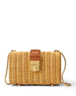 Veronica Beard Lock Box Wicker Clutch Bag | Bloomingdale's Handbags | Bloomingdale's (US)