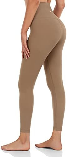 HeyNuts Essential Leggings 25'', High Waisted Comfortable Soft Athletic Yoga Pants | Amazon (US)