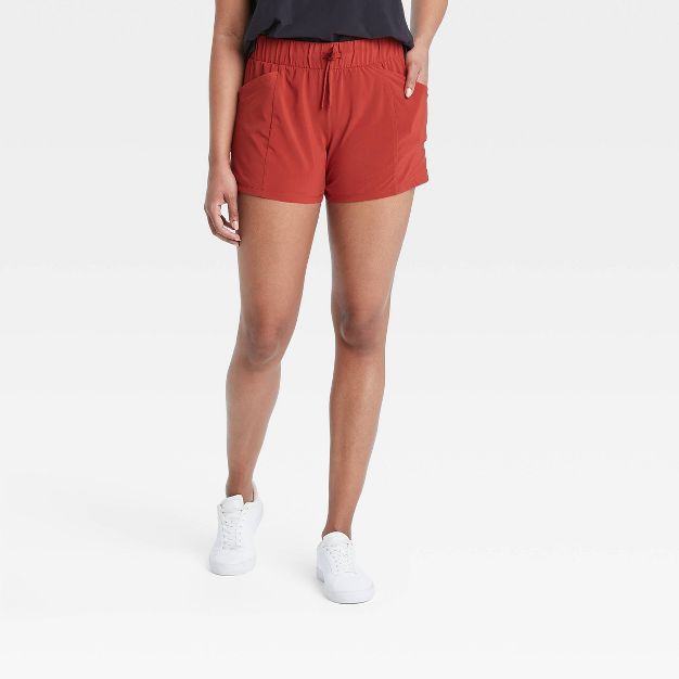 Women's Stretch Woven Shorts - All in Motion™ | Target