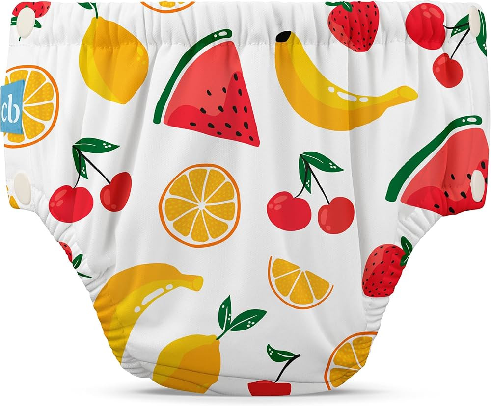 Charlie Banana Reusable Washable Swim Diaper, Easy On and Off Snaps for Baby Girls Boys, Soft and... | Amazon (US)
