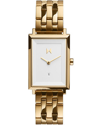 MVMT Women's Charlie Gold-Tone Stainless Steel Bracelet Watch 24mm - Macy's | Macy's