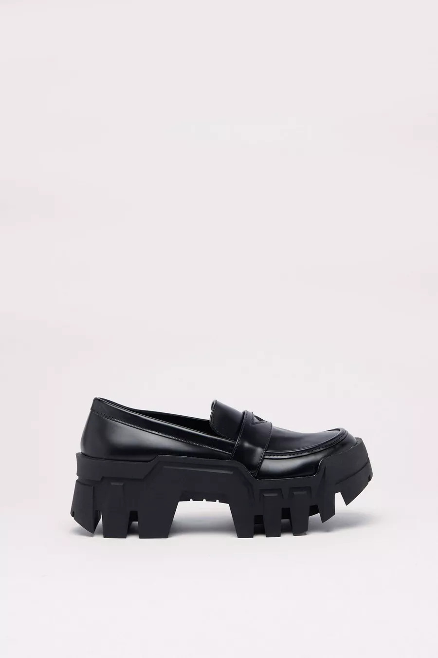 Faux Leather Chunky Loafers | Nasty Gal US