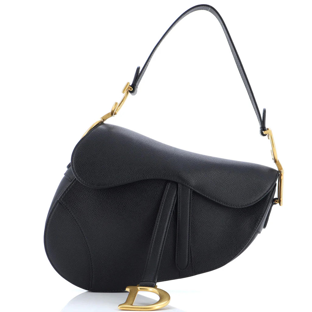 Saddle Handbag Leather Medium | Rebag