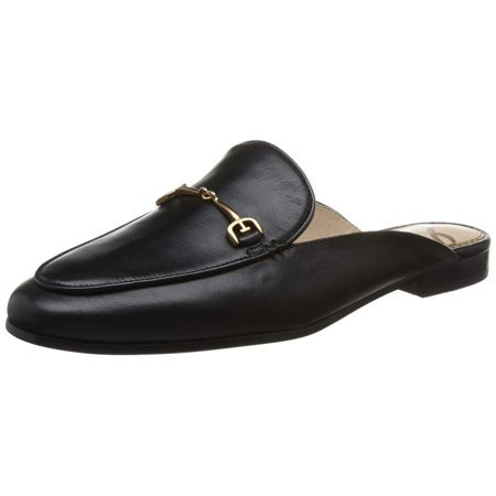 Sam Edelman Linnie Women s Black Leather Mule 5M | Walmart (US)