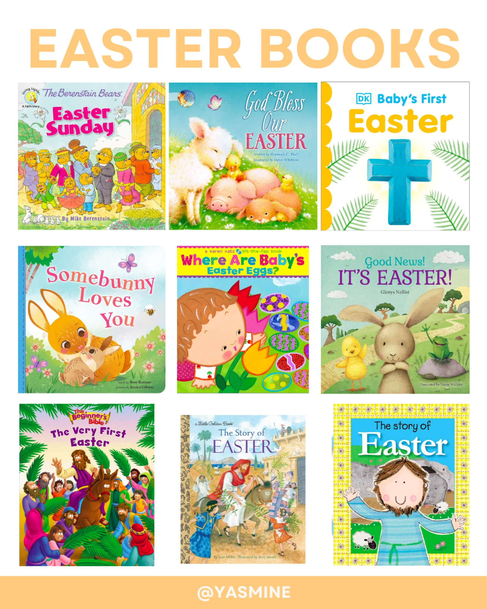 Easter books. Great for Easter baskets!

#LTKkids #LTKfamily #LTKSeasonal