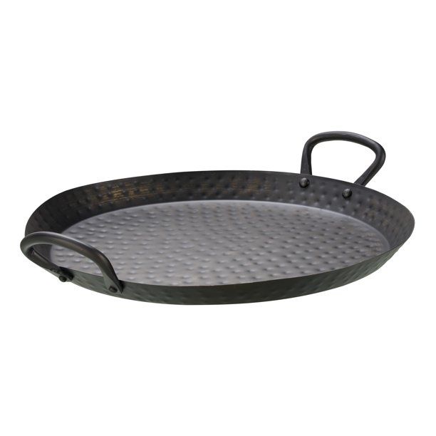 Better Homes & Gardens Hammered Metal Round Serving Tray - Walmart.com | Walmart (US)