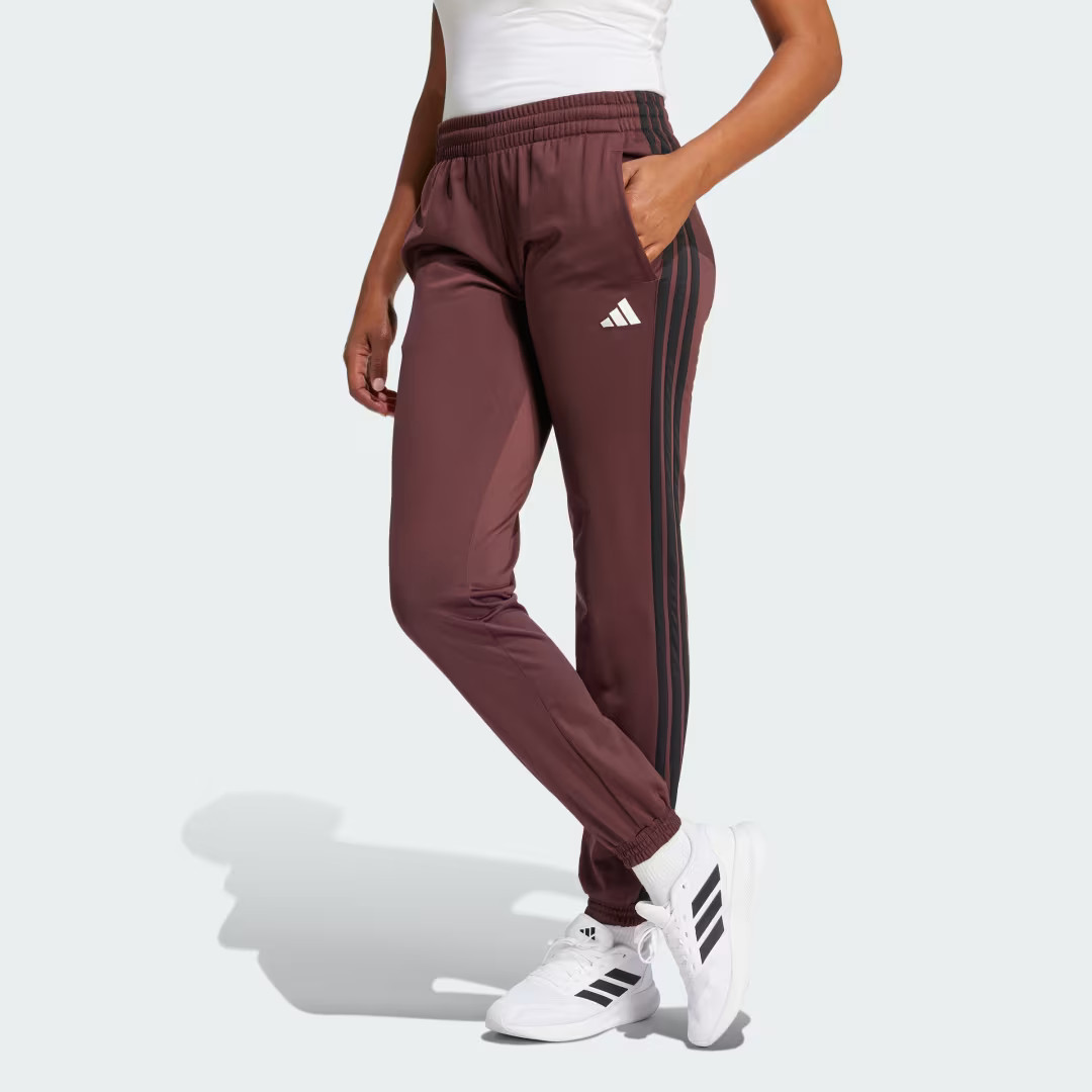 adidas Tricot 3-Stripes Track Pants Aurora Ruby 2XS Womens | adidas (US)