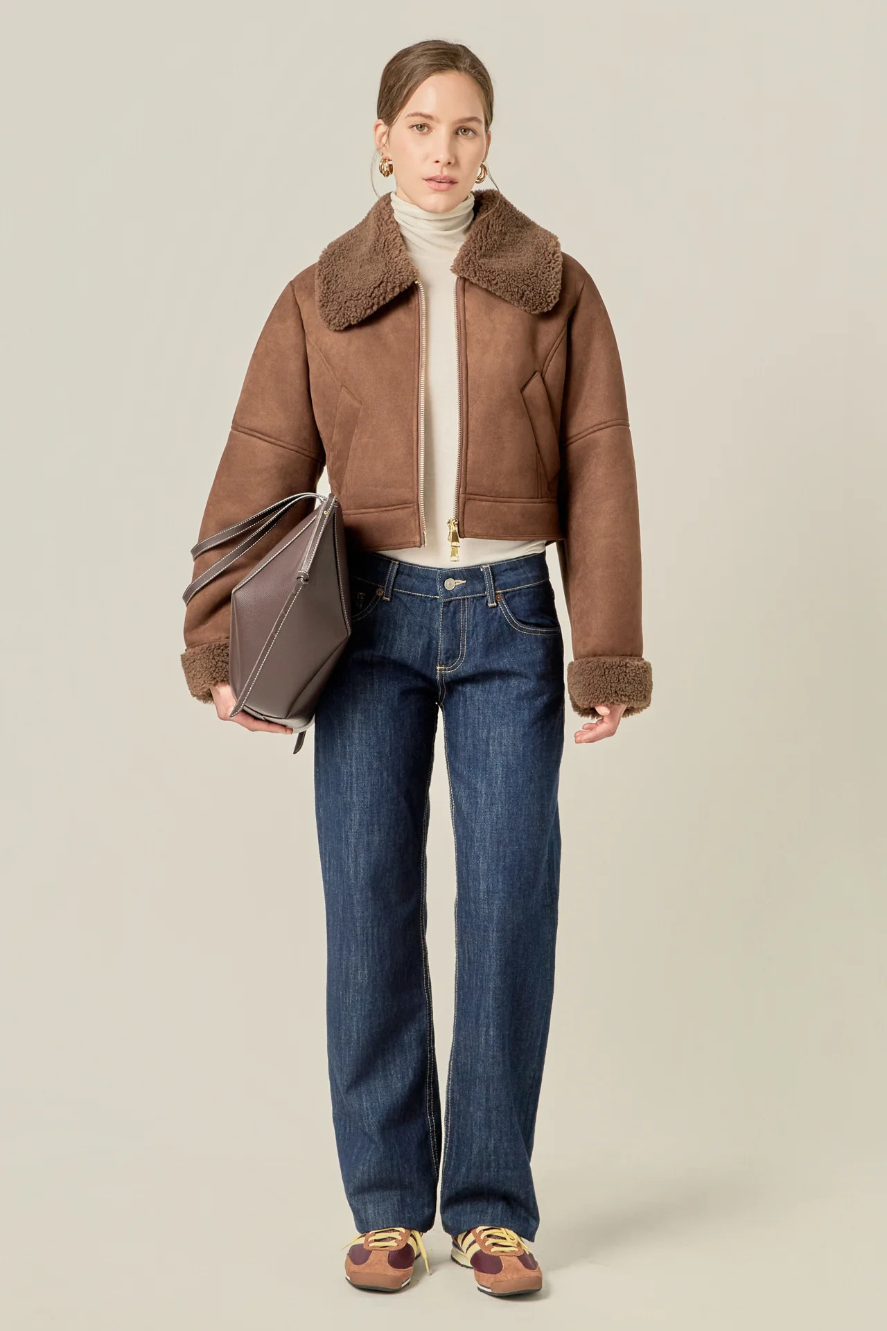 Shearing Jacket BROWN / L | English Factory