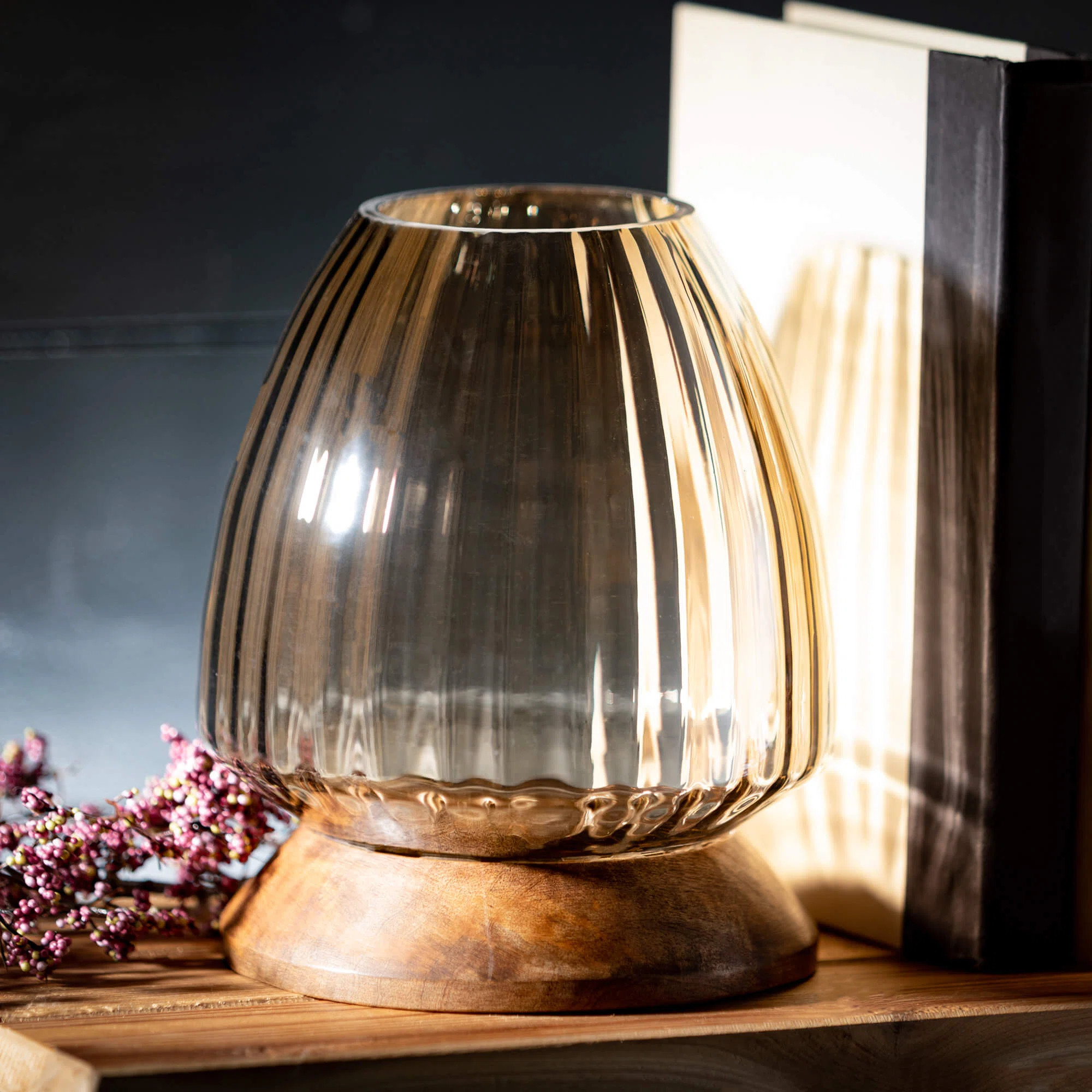 Highland Dunes 7.75'' H Glass Tabletop Pillar | Wayfair | Wayfair North America