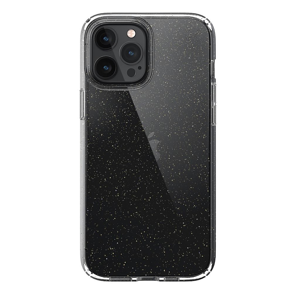 Speck Presidio Perfect Clear Hard Shell Case for Apple iPhone 12 Pro Max Clear/gold Glitter 13850... | Best Buy U.S.
