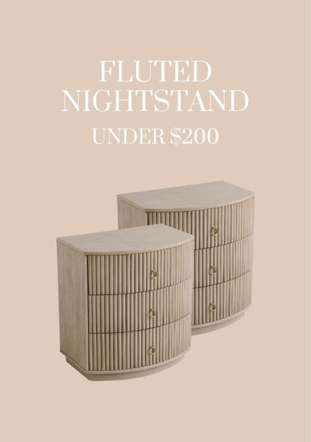 The prettiest nightstand and under $200! These will definitely sell out fast. #nightstand #bedroomfurniture @marshalls

#LTKhome