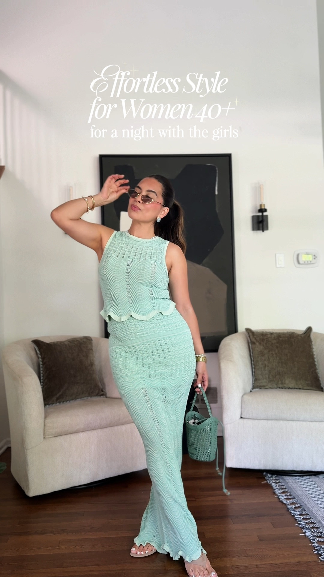 Trying to show the girls in their 20s that your 40s is something to look forward to. This is what I wore last night for a night out with the girls. Use code erikabatista_12 for a discount at Commense💗

#LTKootd #LTKOver40 #LTKPetite