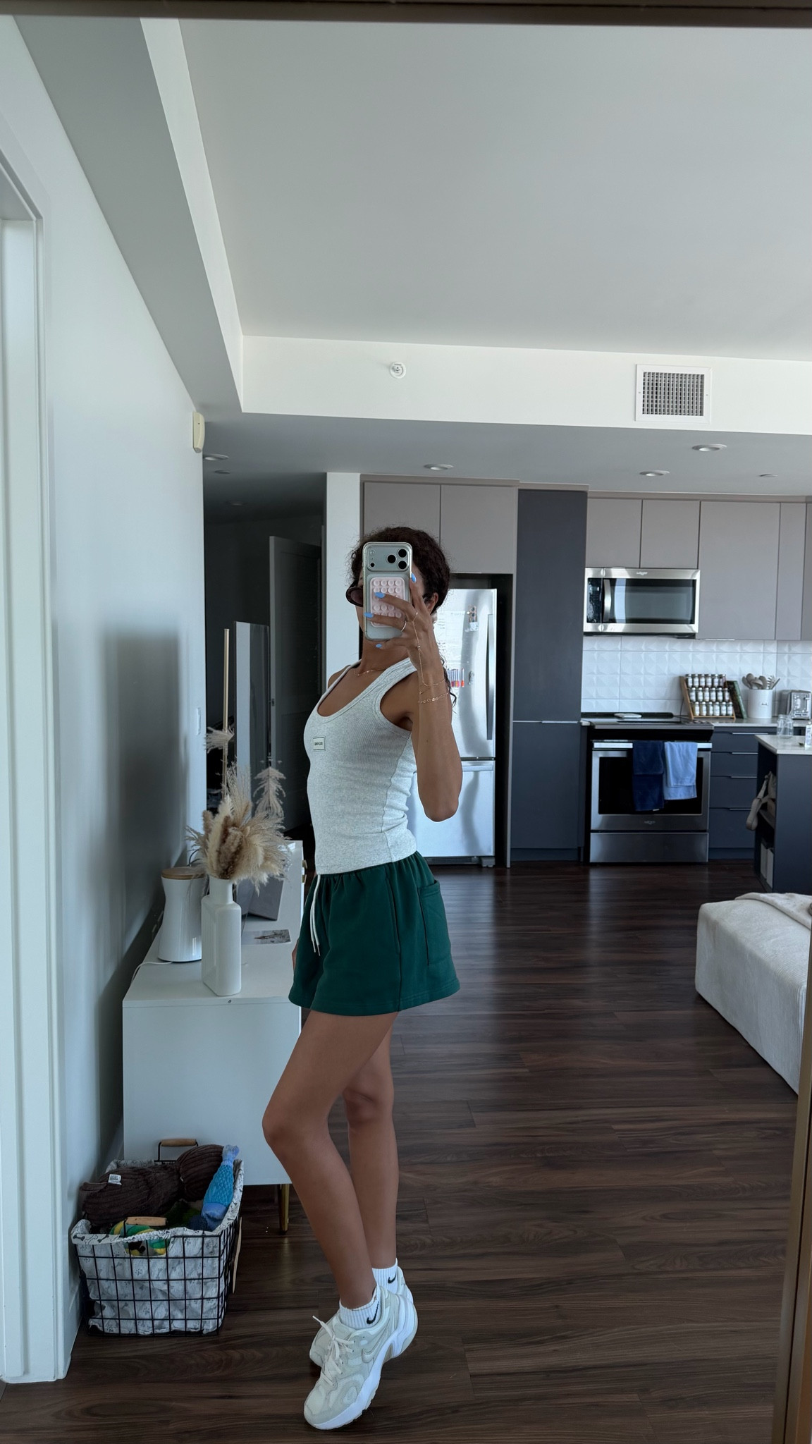 Comfy casual summer outfit for relaxing days! 

Top: XS 
Shorts: XS 

Summer outfits, Athleisure outfit

#LTKootd #LTKSeasonal #LTKActive