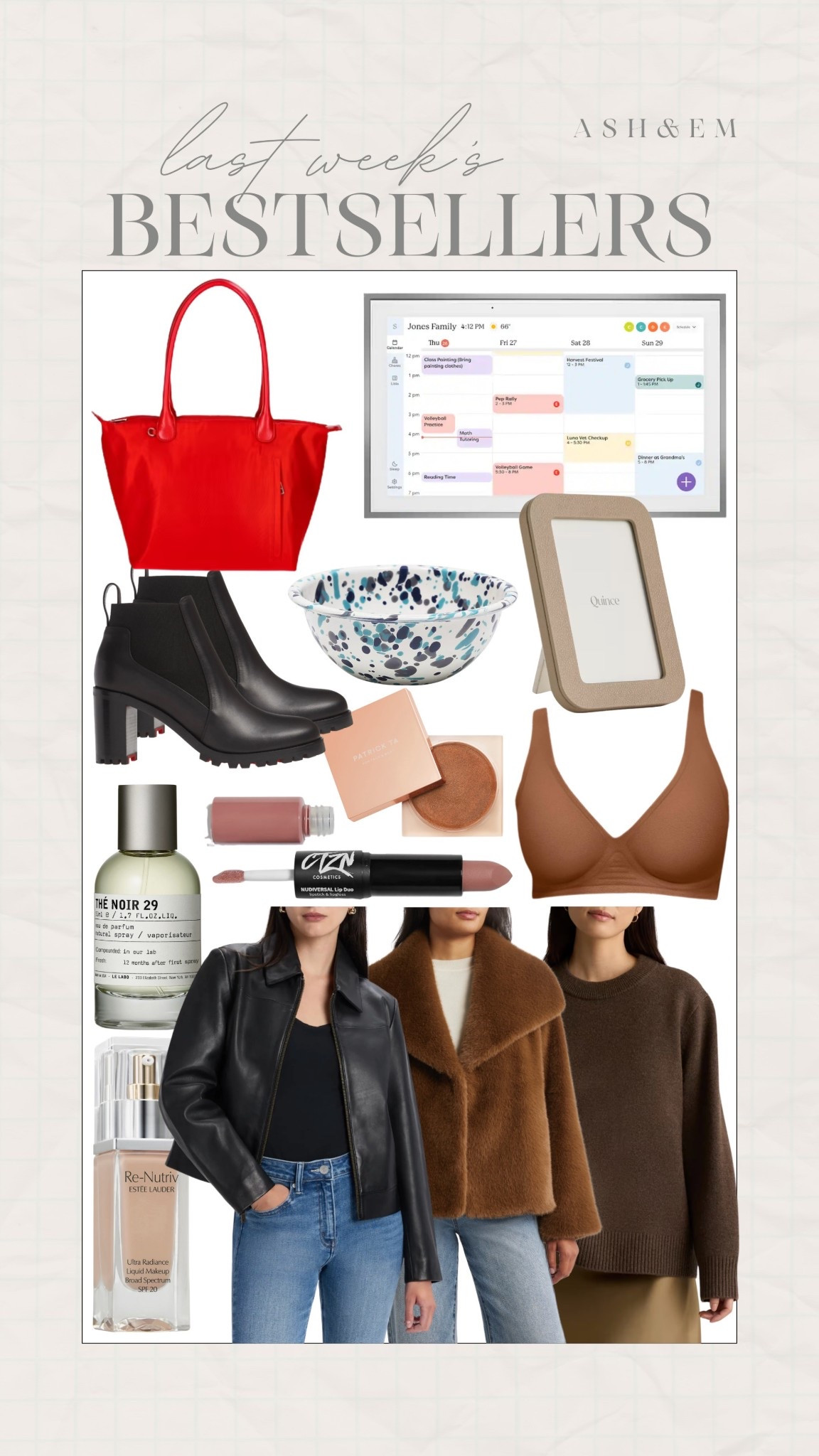 Last week’s best sellers!!

best sellers, women’s beauty, winter fashion, enamel bowls, gift ideas

#LTKHoliday #LTKGiftGuide