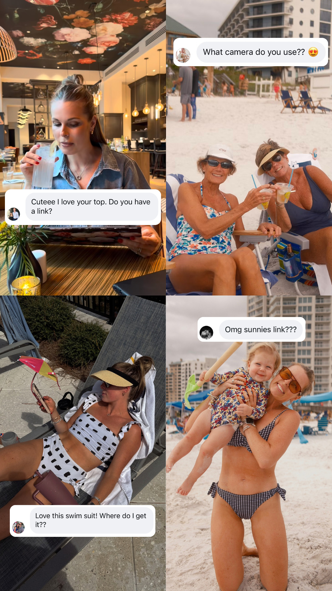 sharing some of my most asked about posts from the week!

wearing a S in all pieces!

family vacation | bathing suit | amazon fashion | sunglasses 

 #LTKootd #LTKmomlife #LTKBaby