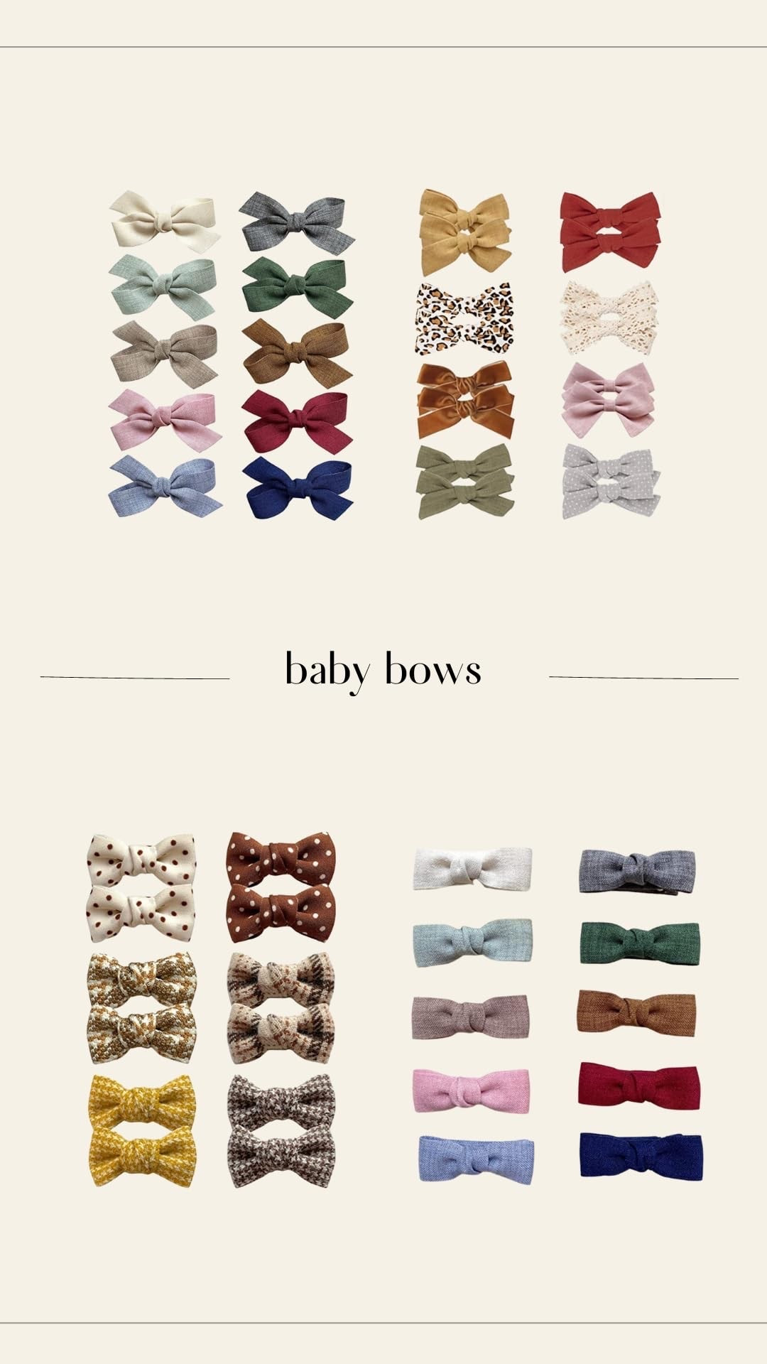my fav baby bows for sissy 🎀 adorable & affordable!

#LTKootd #LTKgrwm #LTKmomlife