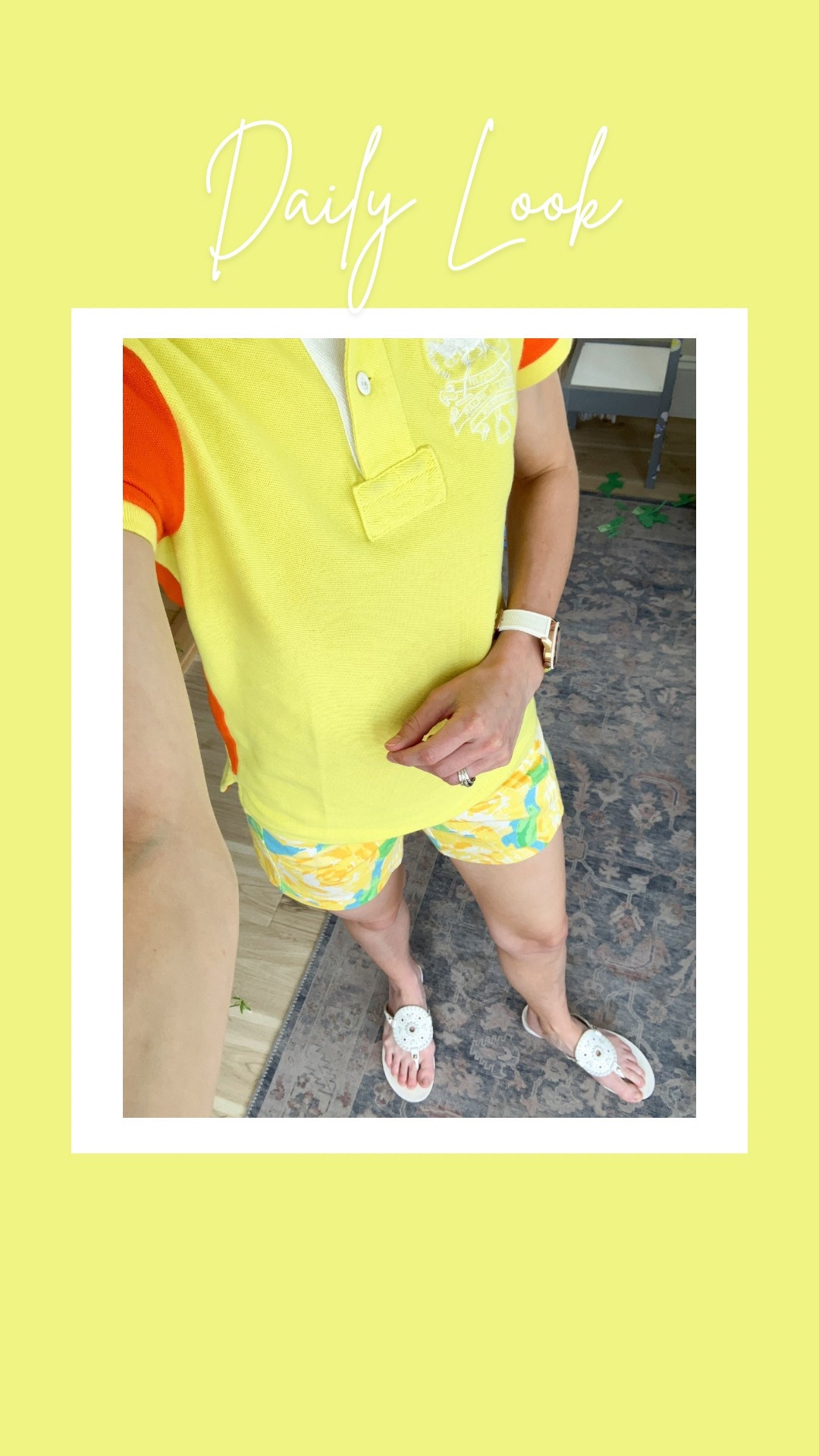 Yellow summer outfit!
Petite outfit. Preppy outfit. Classic outfit. Colorful outfit  

#LTKPetite #LTKStyleTip #LTKOver40