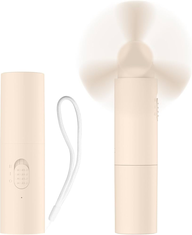 OLV Handheld Mini Fan Portable Rechargeable 3000mAh USB Battery Powered 22+Hrs Runtime Small Hand... | Amazon (US)