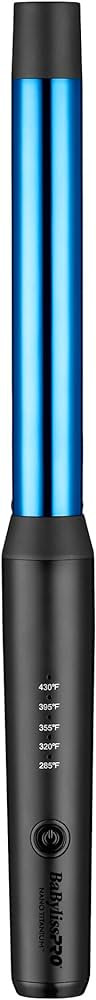 Nano Titanium Professional Curling Wand For All Hair Types, Reaches 430 Degrees For Long Lasting ... | Amazon (US)