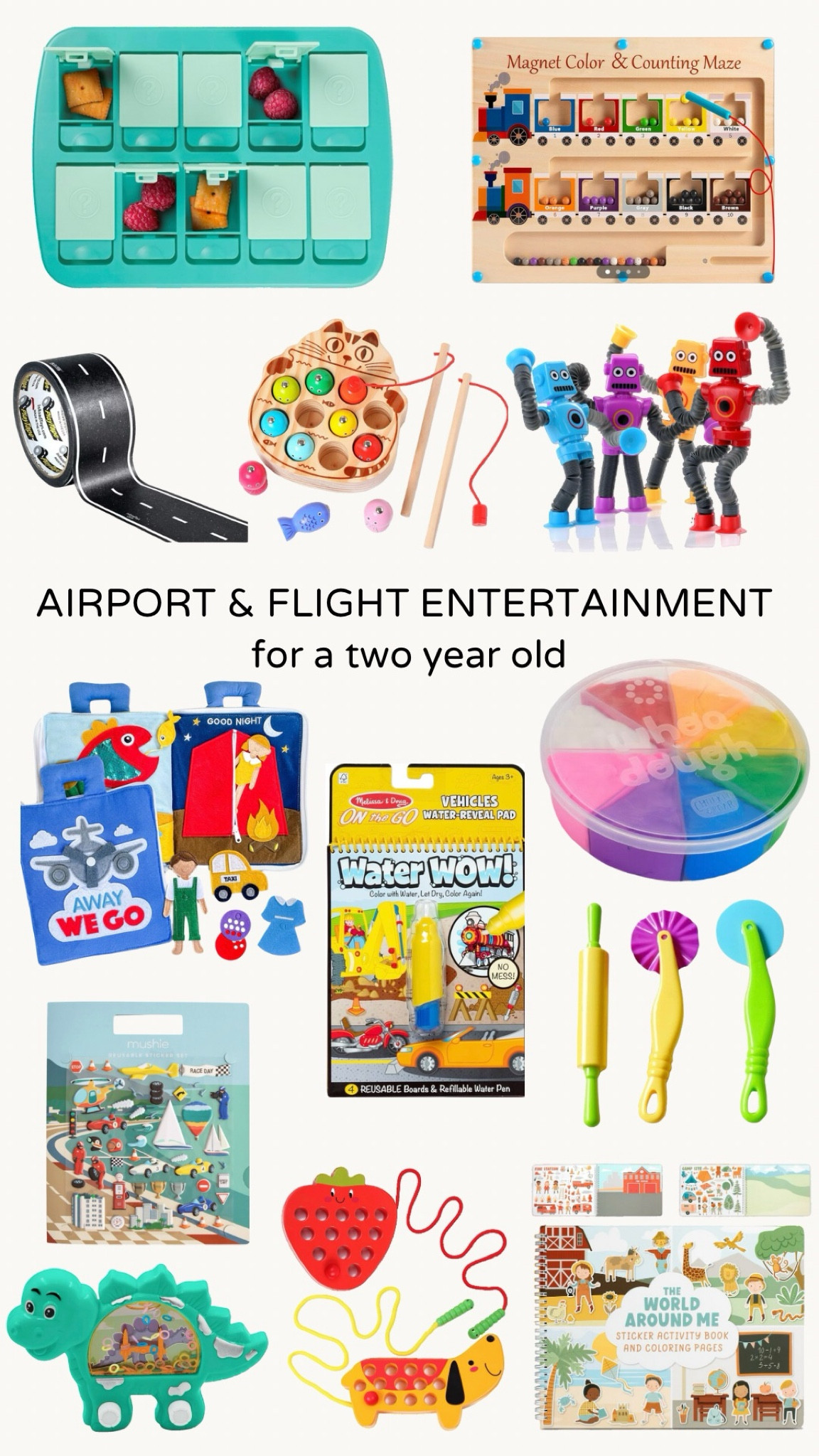 Long flight and airport entertainment for a toddler 

#LTKBaby #LTKTravel