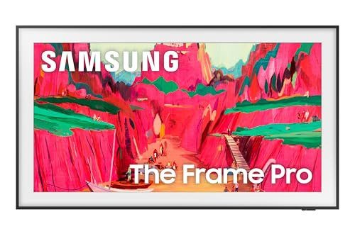 Samsung 75-Inch Class The Frame Pro LS03FW 4K Neo QLED Mini LED Smart TV (2025 Model) Slim Fit Wall Mount, Modern Frame Design, Wireless One Connect, NQ4 AI Gen3 Processor, Art Mode, Alexa Built-in | Amazon (US)
