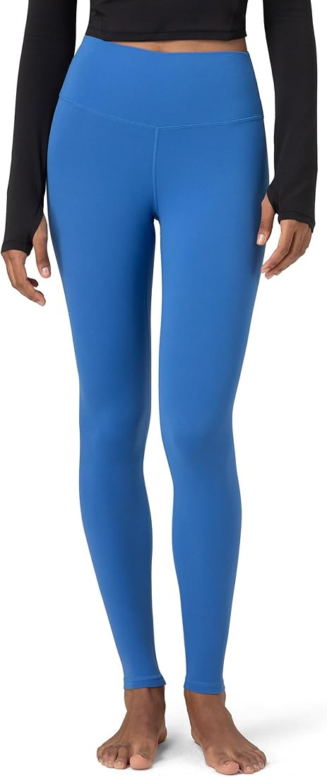Amazon.com: Colorfulkoala Women's Dreamlux High Waisted Workout Leggings 28" Inseam Full Length Y... | Amazon (US)