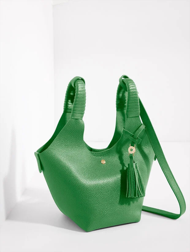 Pippa Pebble Leather Crossbody Bag | Talbots