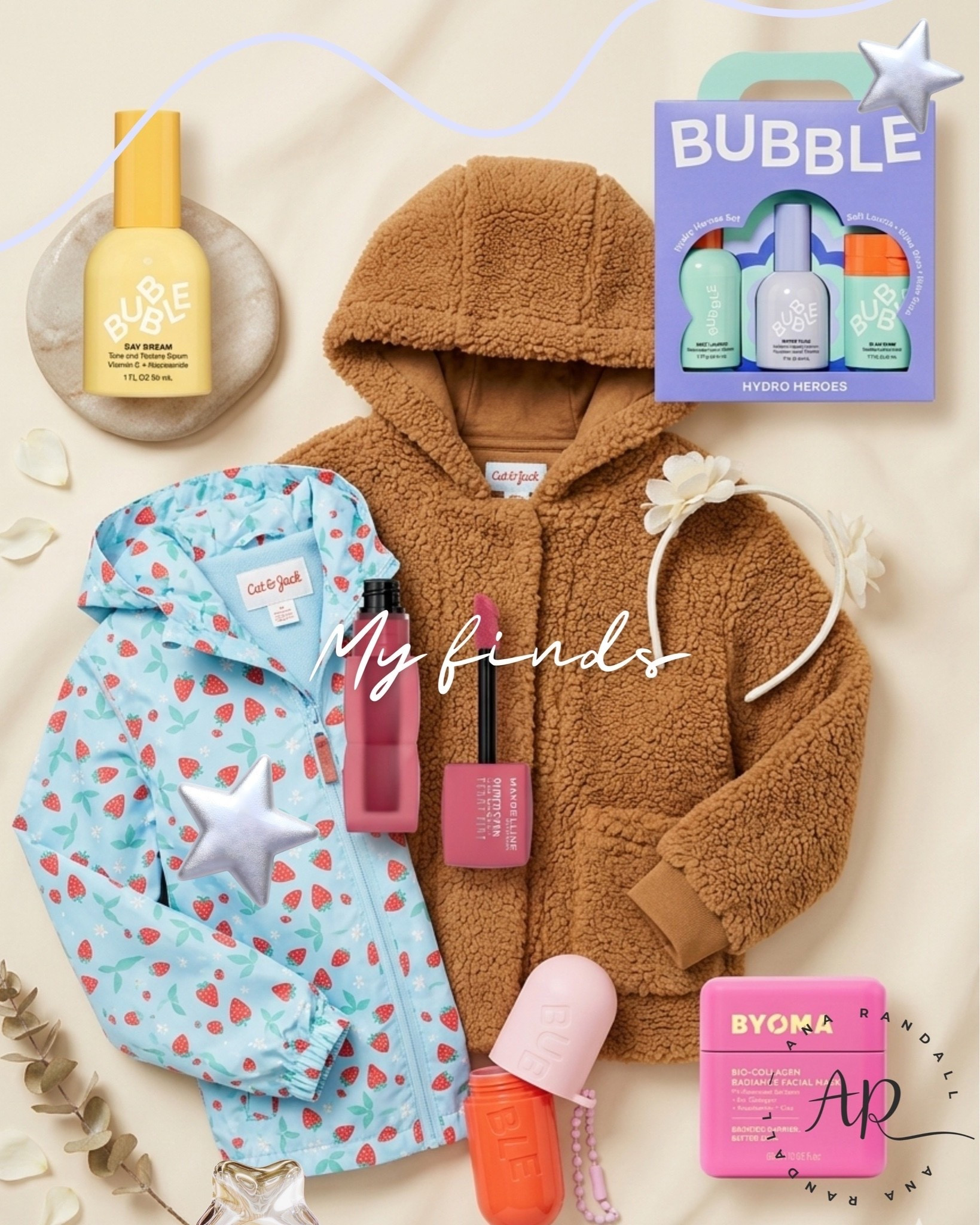 Cozy meet cute and a dewy glow? 

YES PLEASE! ✨🤍 

This faux shearling jacket and playful strawberry print are perfect for crisp days, and we're totally obsessed with this beauty routine. 

Tap the link in bio to shop the full look and grab these essentials! 🛍️✨ 

XOXO,
Ana Randall 💗

#LTKstyletip #LTKü50 #LTKtravel