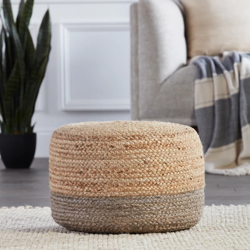 Teele Upholstered Pouf | Wayfair North America