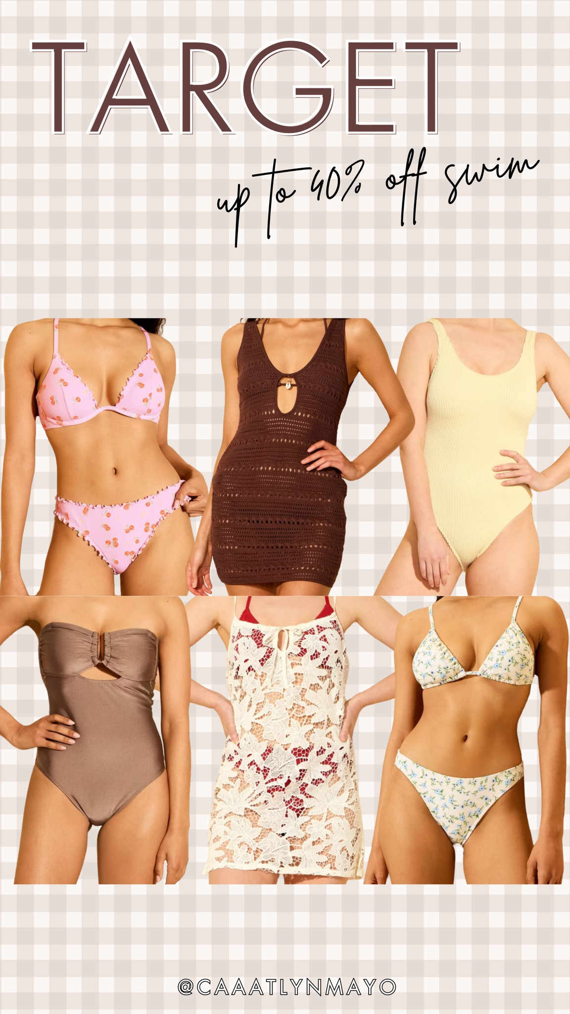 @Target up to 40% off women’s swim! 

#LTKSaleAlert #LTKTravel #LTKSwim