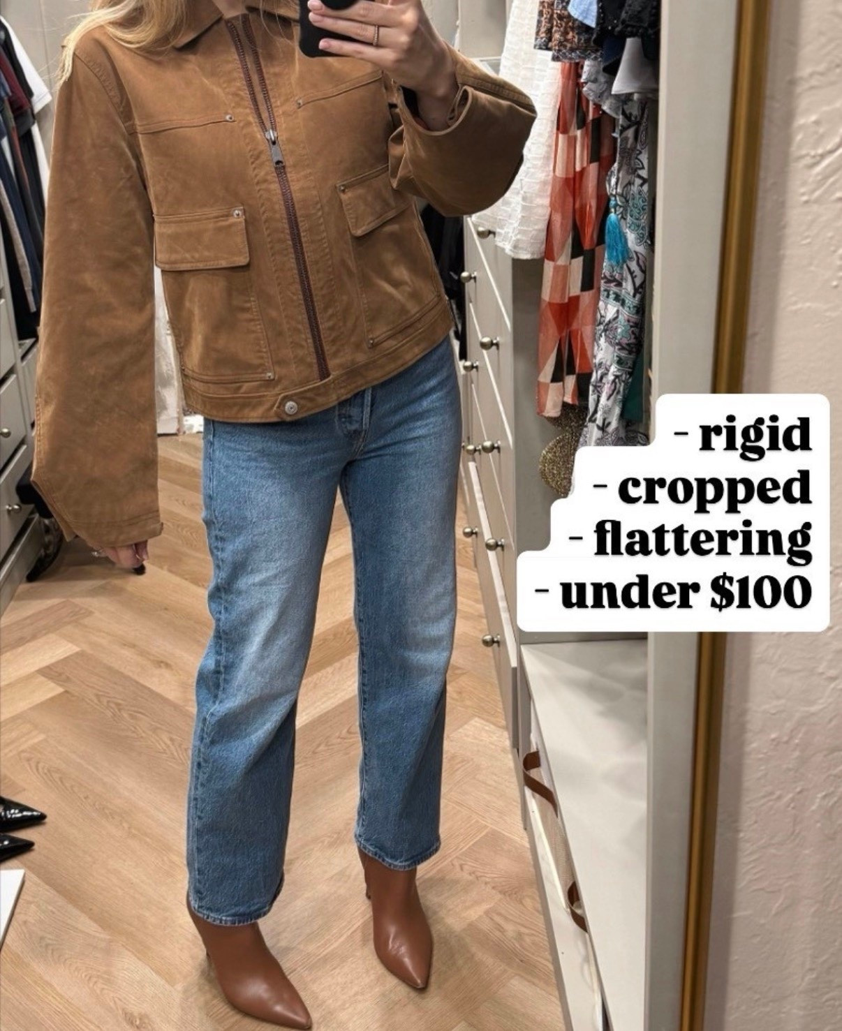 Best under $100 jeans 
Levi’s 
Fit TTS 

#LTKdayinmylife #LTKgrwm #LTKootd