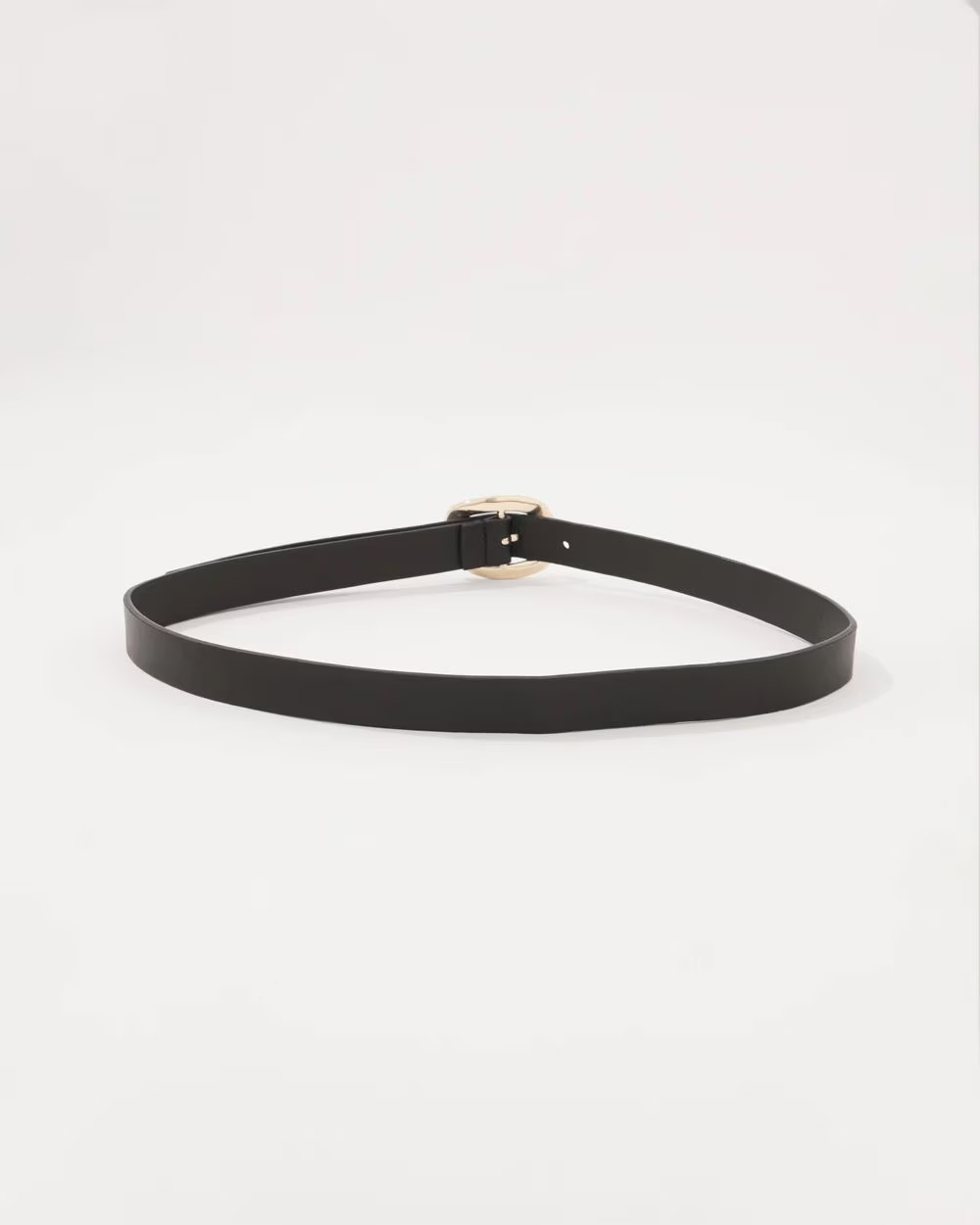Sculptural Buckle Belt | White House Black Market
