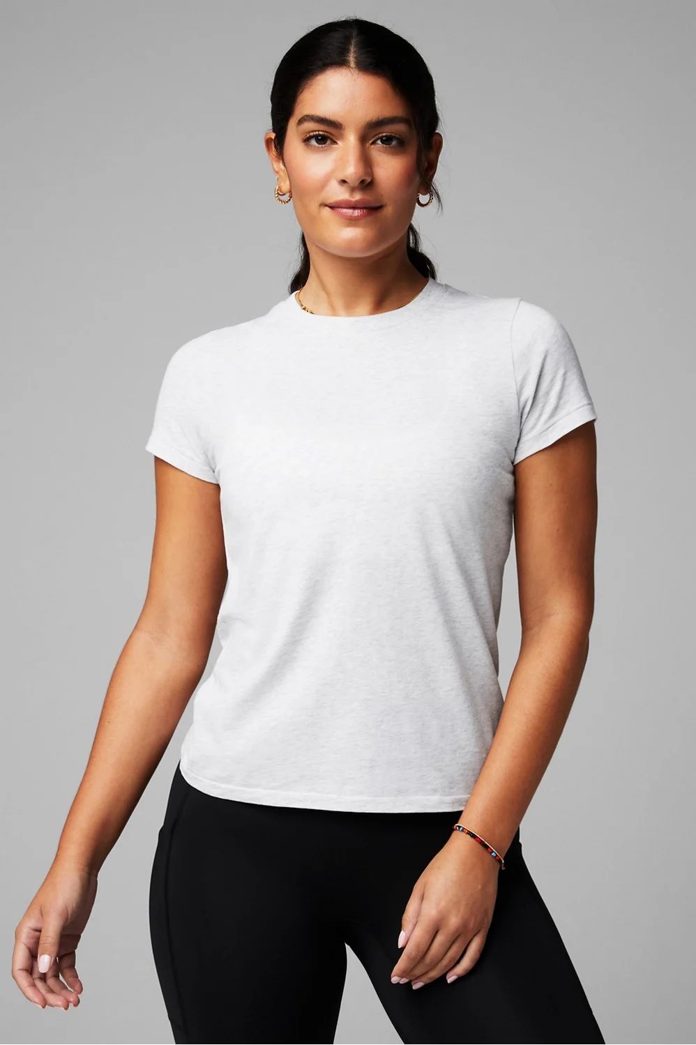 100% Cotton Crewneck Tee | Fabletics - North America