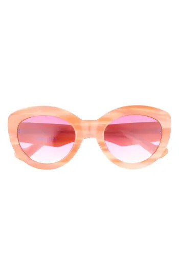 DIFF Enid 51mm Cat Eye Sunglasses in Cream at Nordstrom Rack | Nordstrom Rack
