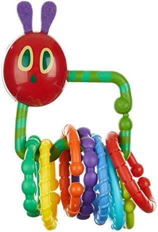World of Eric Carle, The Very Hungry Caterpillar Rattle Teether with Links | Amazon (US)