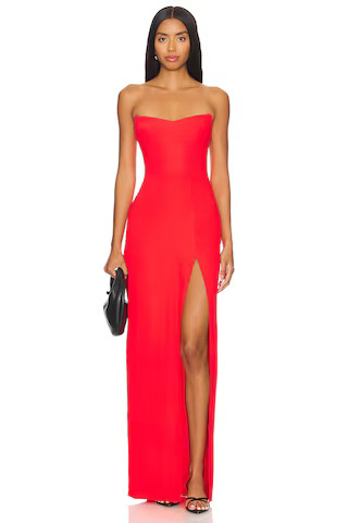 Amanda Uprichard x REVOLVE Ivy Gown in Crimson from Revolve.com | Revolve Clothing (Global)