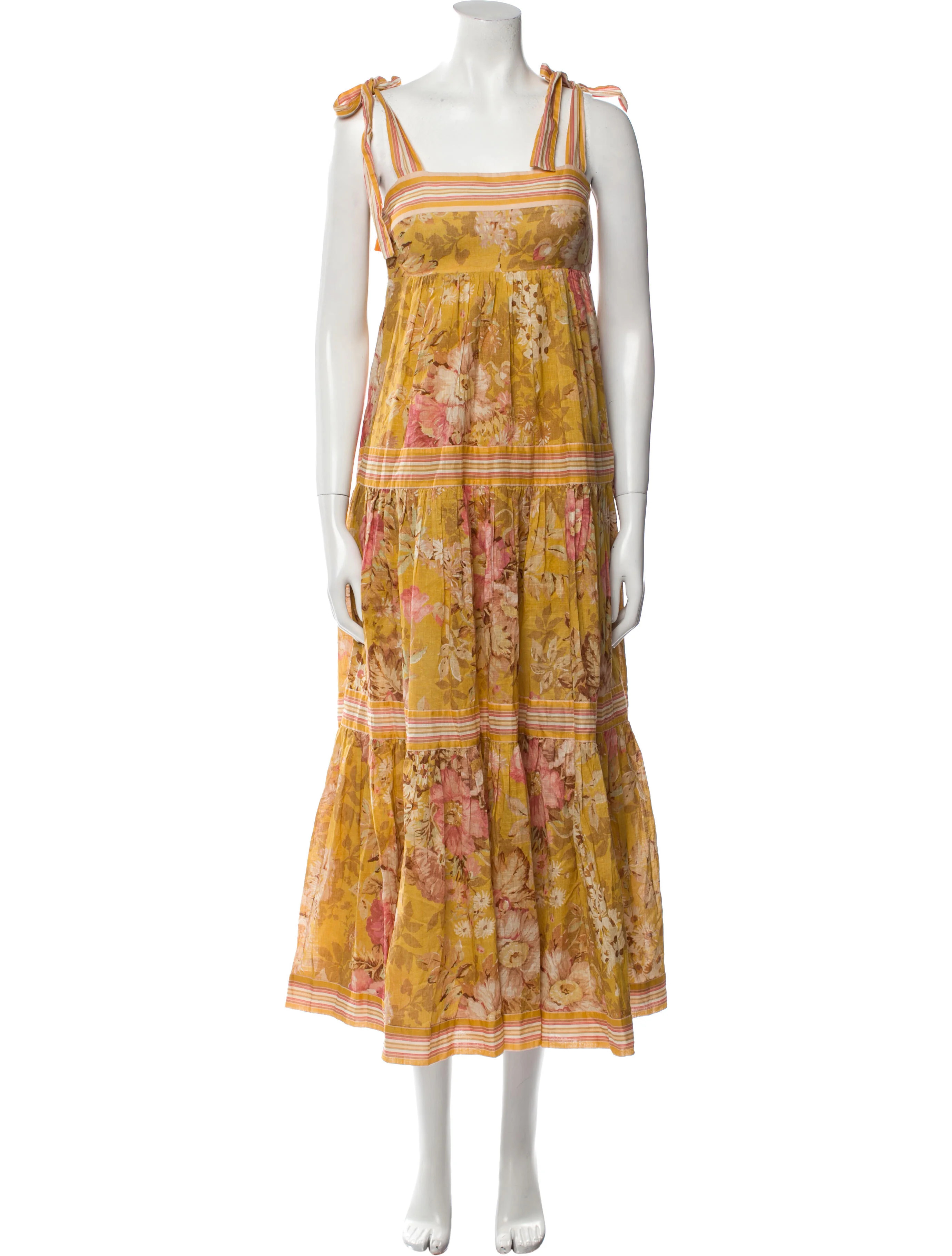 Floral Print Long Dress | The RealReal