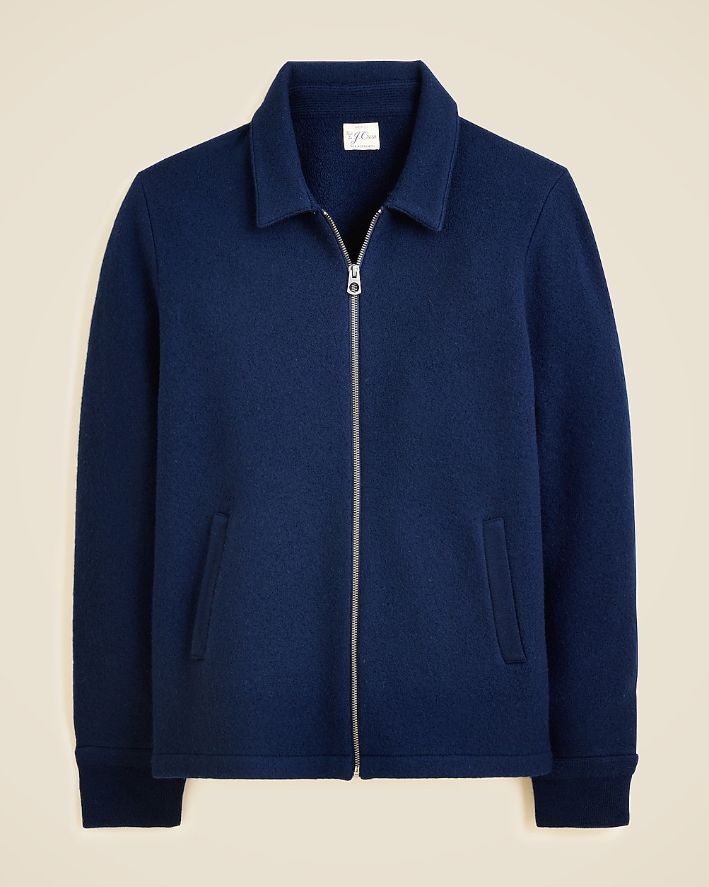 Boiled merino wool coach's sweater-jacket | J. Crew US