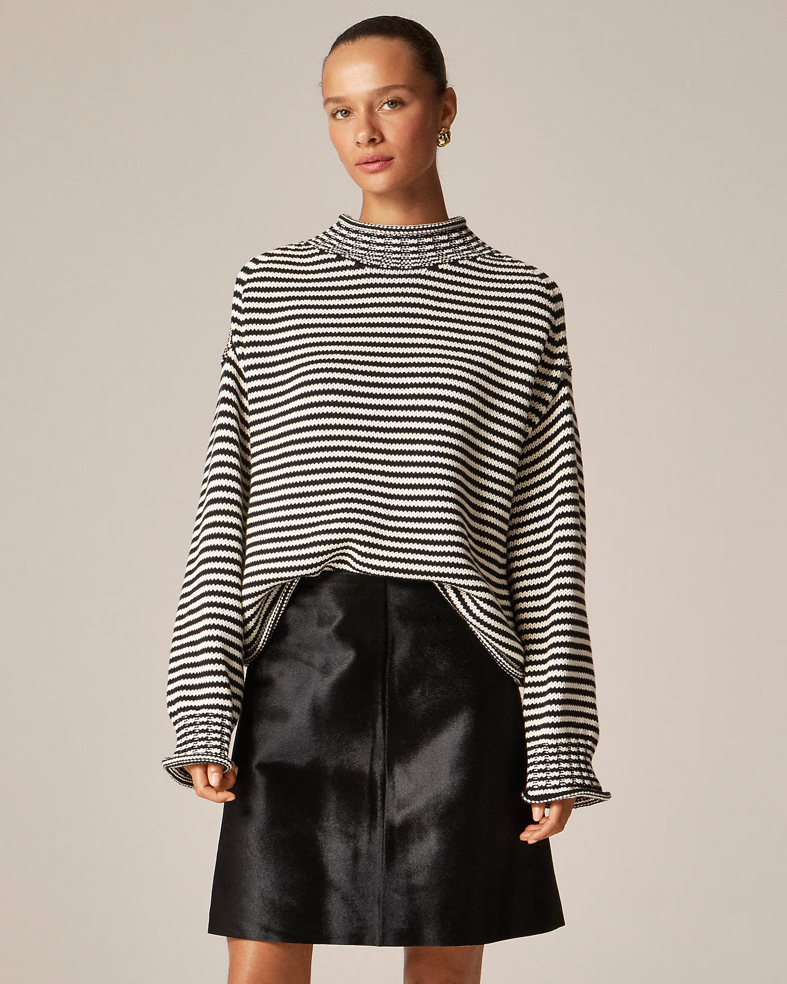 2025 Rollneck™ sweater in stripe | J. Crew US