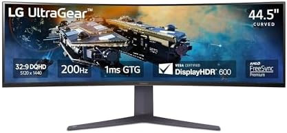 45” LG Ultragear™ 45GR65DC-B DQHD Gaming Monitor/VESA DisplayHDR™600 / DCI-P3 95% (Typ.) / ... | Amazon (CA)